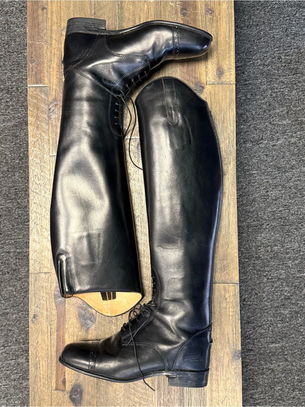 Ariat 53005 Crowne Pro Field Riding Boot Black Size 8.5 - Picture 2 of 8